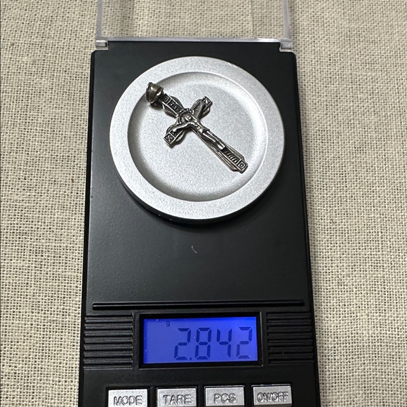 🧡 925 Silver Cross Pendant 🧡 - Picture 5 of 6